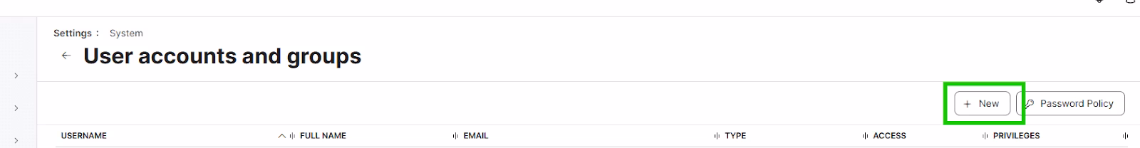 jamf user account created