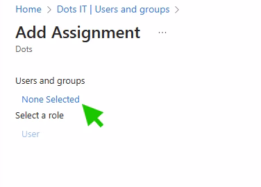 dots entra sso setup 7