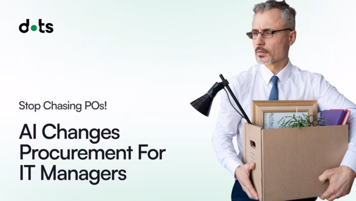 IT manager carrying box after AI procurement change